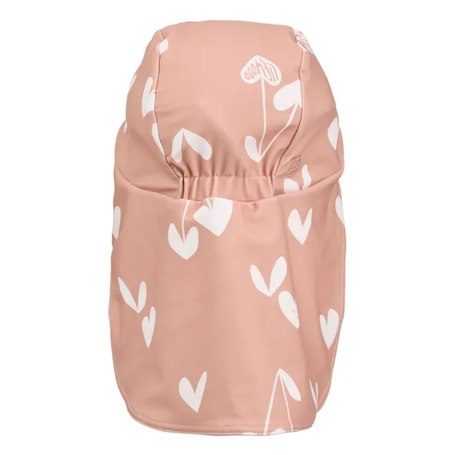 Gorro con protección UV Cecilia Hearts | Rosa