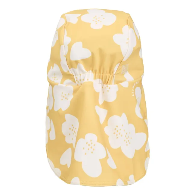 Chapeau Anti-UV Cecilia Fleuri | Jaune