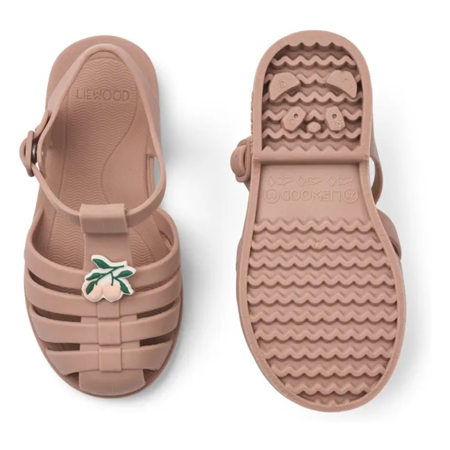 Sandales Bre Charms Pêches | Vieux Rose