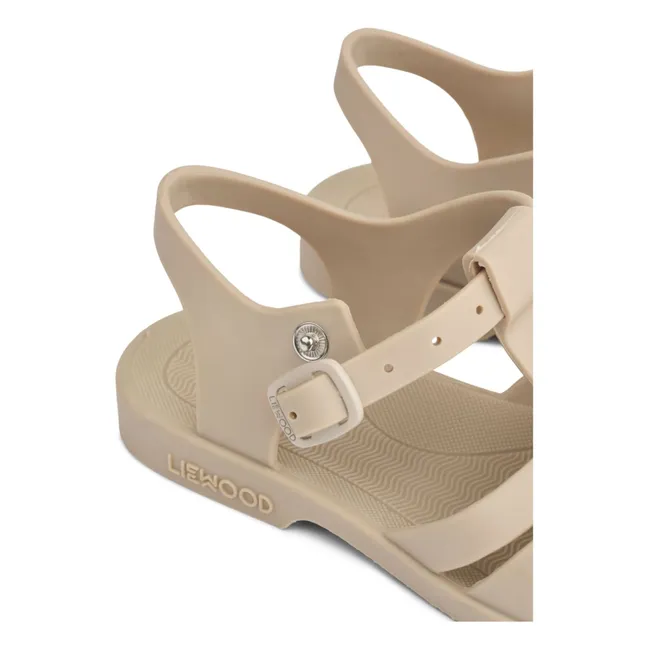 Sandalias Bre Charms Bear | Crudo