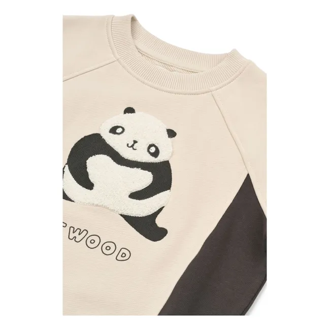 Sweat Aude Panda Coton Bio | Ecru