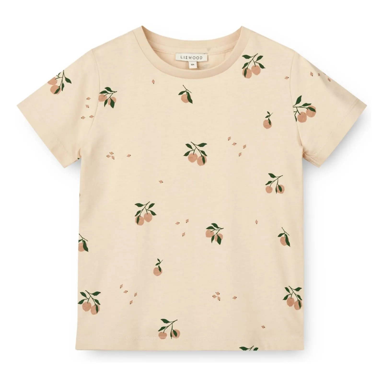 Liewood Ecru Apia Peach Organic Cotton T-Shirt