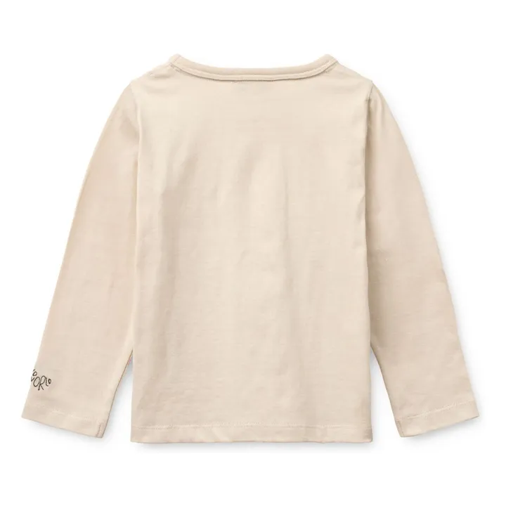 Camiseta de algodón orgánico Apia Animals | Crudo- Imagen del producto n°2