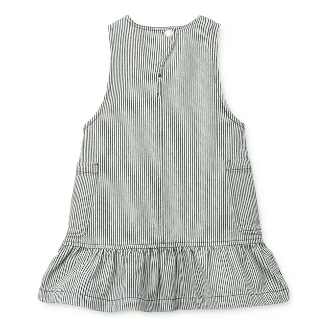 Robe Denim Angelica Rayée | Bleu marine