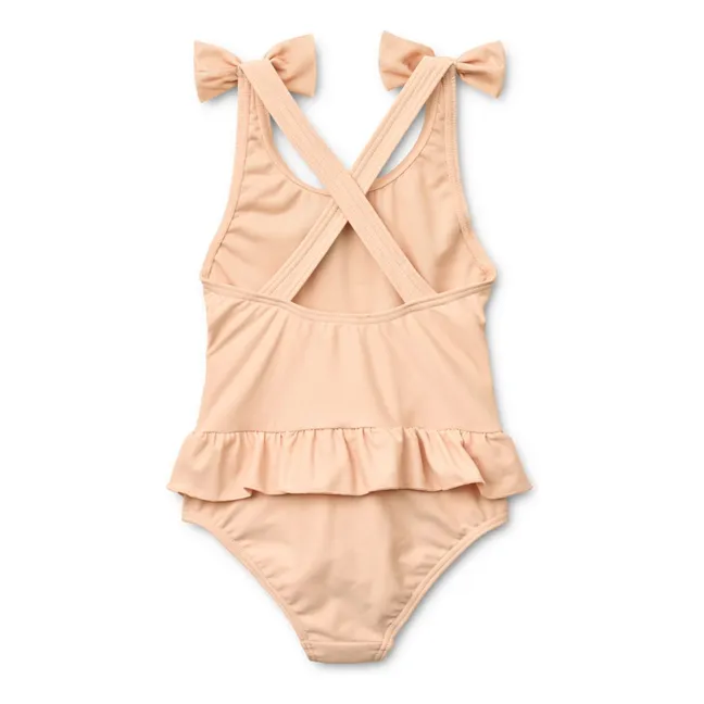 Maillot de Bain Amara Cerises Fibres Recyclées | Rose pâle