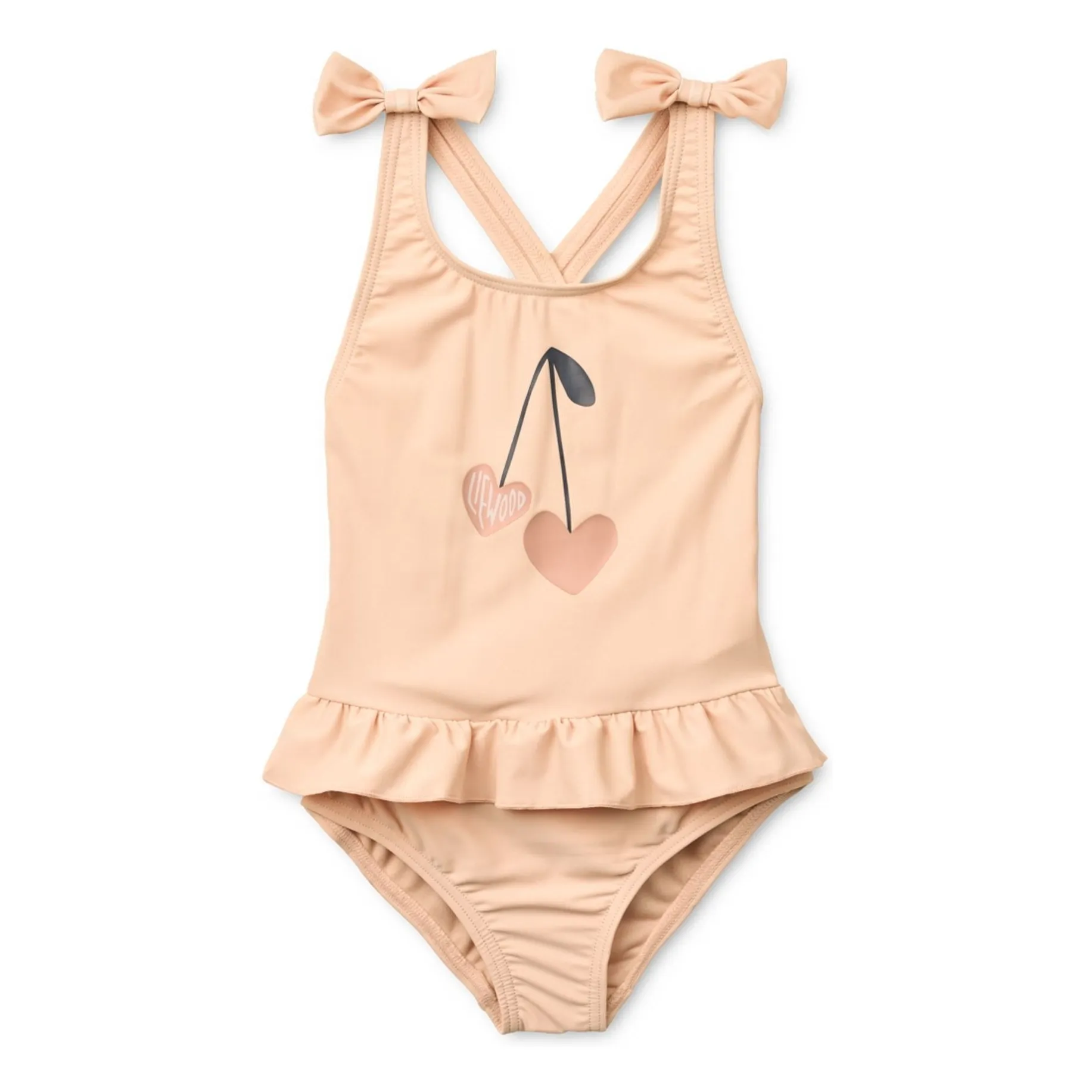 Liewood Pale Pink Amara Cherry Recycled Fiber Swimsuit