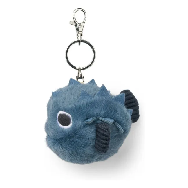 Charms Alfredo Fish-Globe Recycled Fibers | Blue