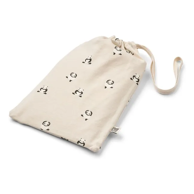 Pyjamas Birk Pandas Organic Cotton | Beige