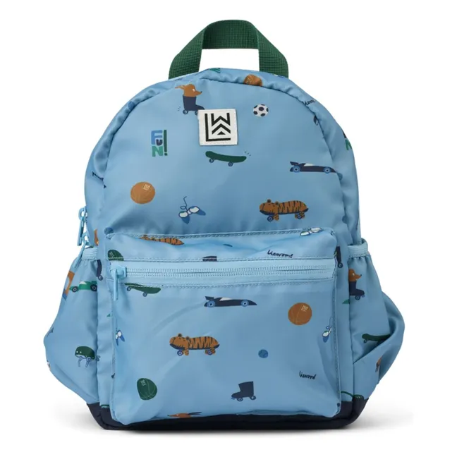 Mochila para coche Andreas Fibra reciclada | Azul