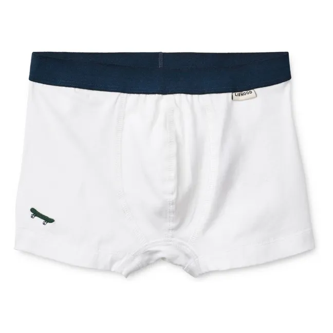 Set of 3 Marvin Sport Organic Cotton Boxers | Blue