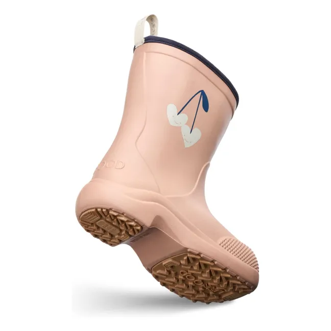 Aston Hearts Rain Boots | Pale Pink