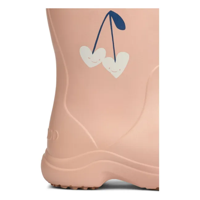 Aston Hearts Rain Boots | Pale Pink