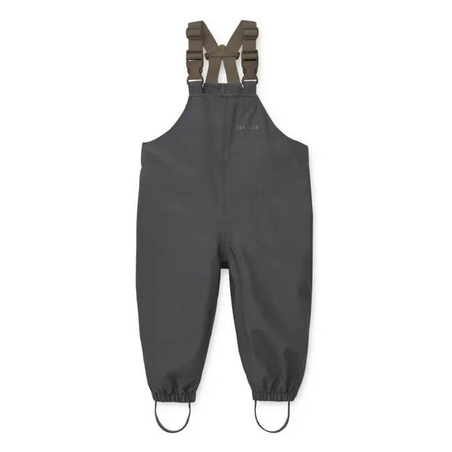 Ensemble de Pluie Manu Pandas Fibres Recyclées | Bleu foncé