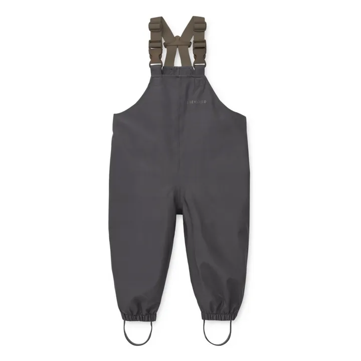 Manu Pandas Rain Set Fibras recicladas | Azul oscuro- Imagen del producto n°3