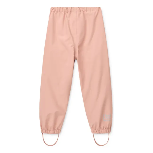 Set da pioggia in fibra riciclata Pedia Coeurs | Rosa tenue