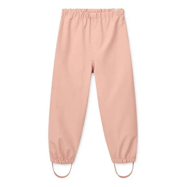 Set da pioggia in fibra riciclata Pedia Coeurs | Rosa tenue