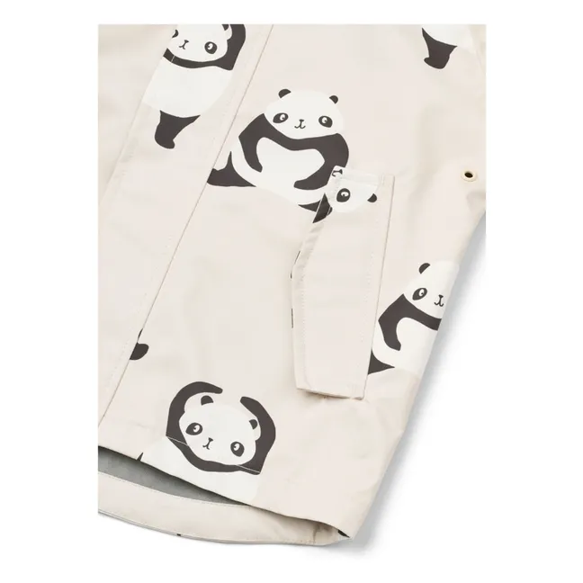 Ensemble de Pluie Pedia Pandas Fibres Recyclées | Gris anthracite