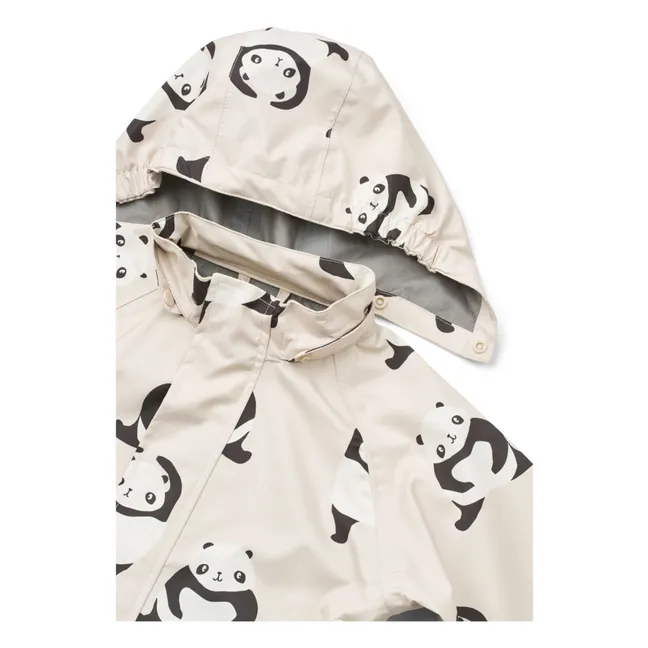 Ensemble de Pluie Pedia Pandas Fibres Recyclées | Gris anthracite