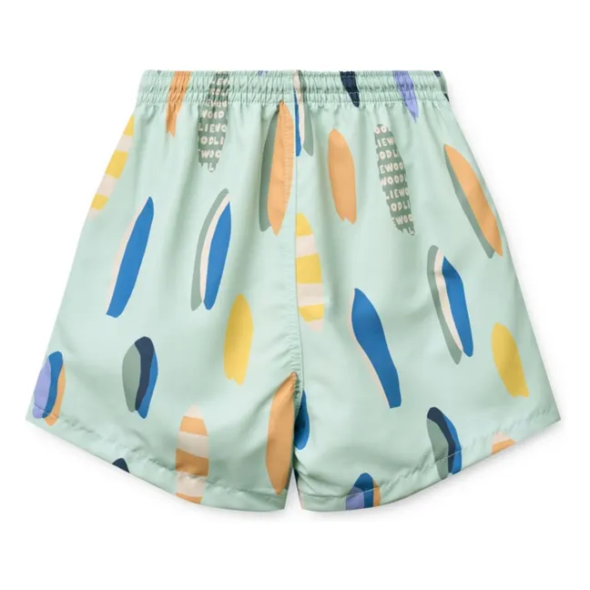 Bañador de fibra reciclada Duke Surf | Azul Turquesa