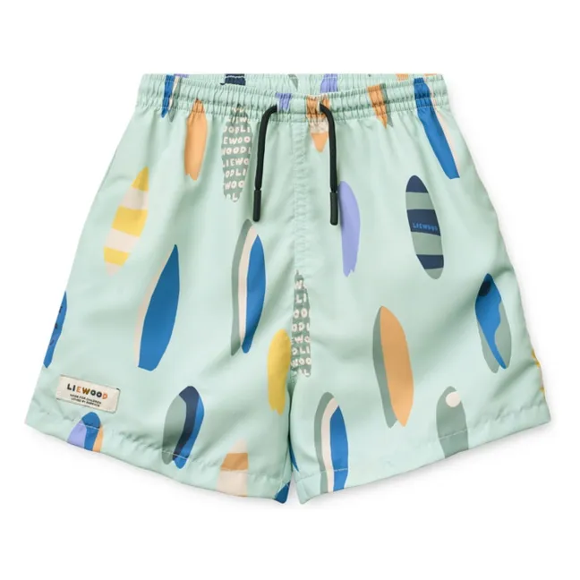 Bañador de fibra reciclada Duke Surf | Azul Turquesa