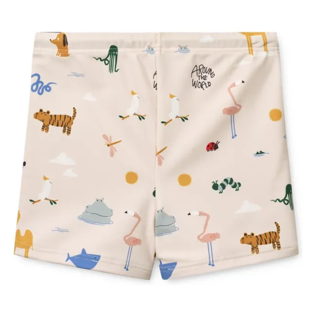 Bañador Otto Animal Fibra reciclada | Crudo