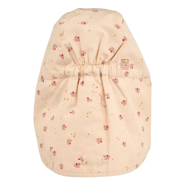 Cecilia organic cotton butterflies hat | Cream