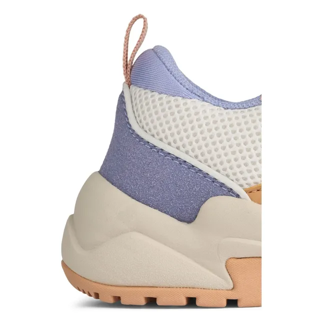 Denisa Mesh Scratch Sneakers | Pale Pink