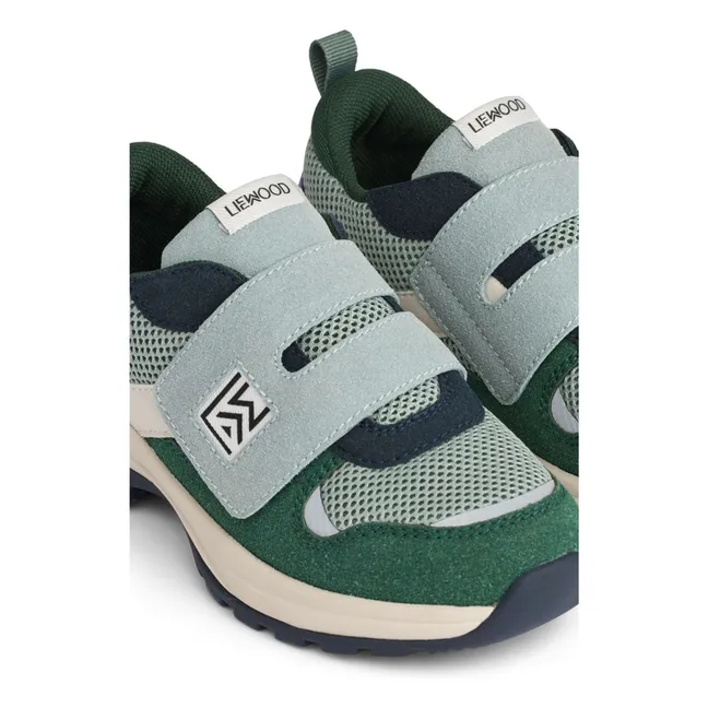 Baskets Scratchs Denisa Mesh | Vert