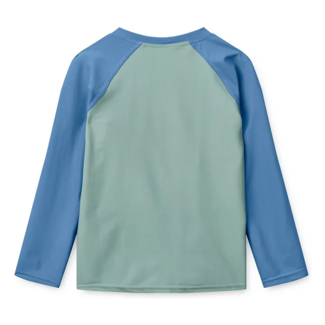 Camiseta Noah Surf UV Protection Fibras Recicladas | Azul