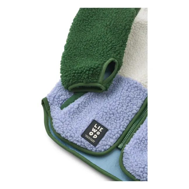 Chaqueta Sherpa Nolan de fibra reciclada | Lavanda