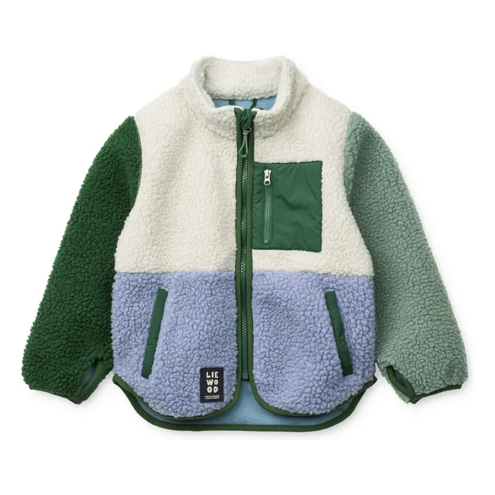 Veste Façon Sherpa Nolan Fibres Recyclées | Lavande- Image produit n°0