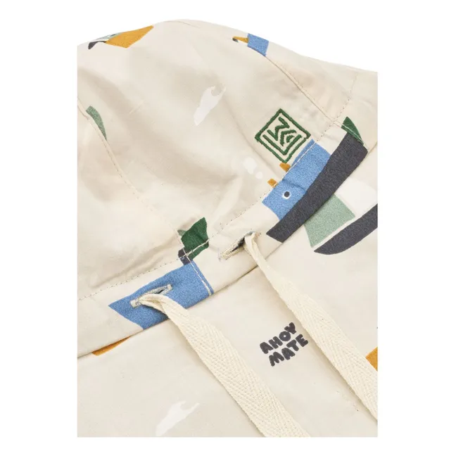 Gorm Bateaux Organic Cotton Reversible Cap | Blue