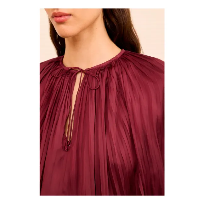 Electra blouse  | Burgundy