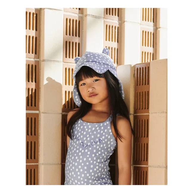 Bañador de fibra reciclada Suna Pois | Lavanda