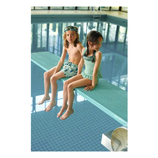 Bañador de fibra reciclada Duke Surf | Azul Turquesa