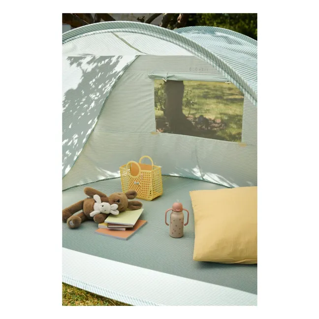 Cesta Samantha Charms Fibras recicladas | Amarillo