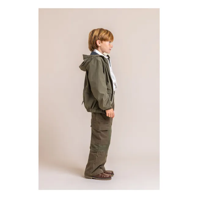 Bastille Waterproof Windbreaker Recycled fiber | Khaki
