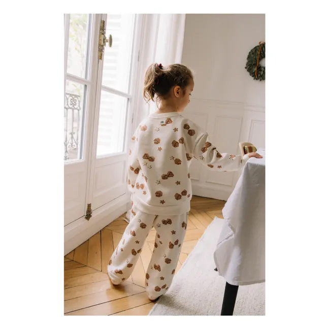 Jogger Porgy Noël Organic cotton | Ecru