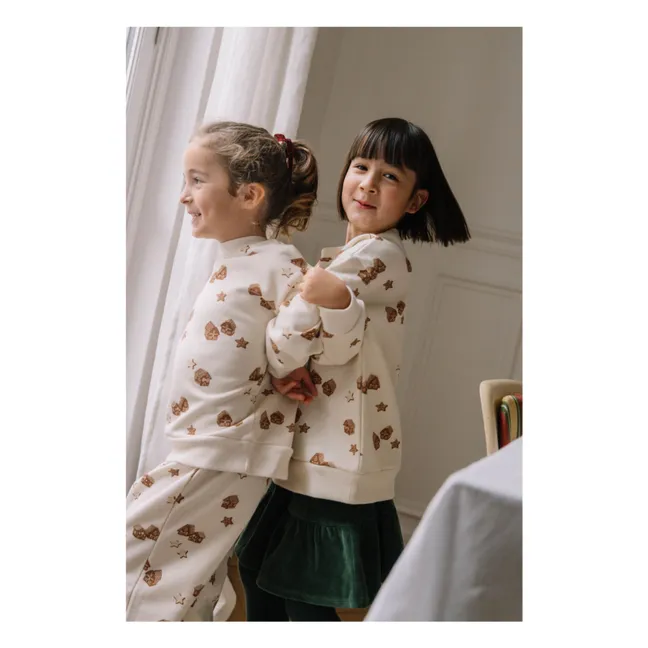 Jupe Samba Velours Coton Bio | Vert sapin