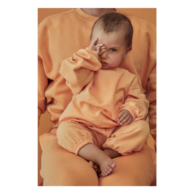 Sweat Mini Coton Bio | Abricot