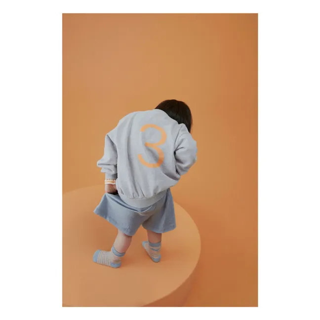 Birthday Sweat Organic cotton | Heather grey