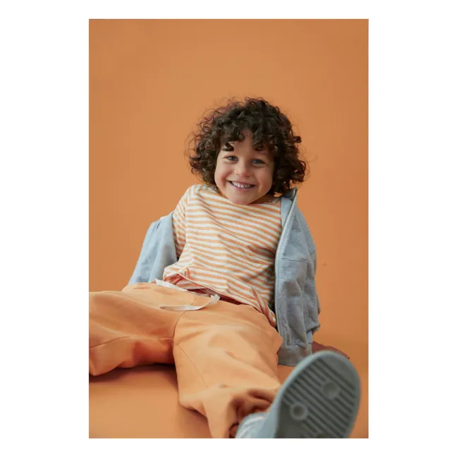 Organic cotton joggers | Apricot
