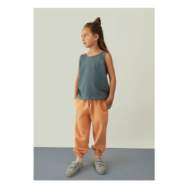 Organic cotton joggers | Apricot