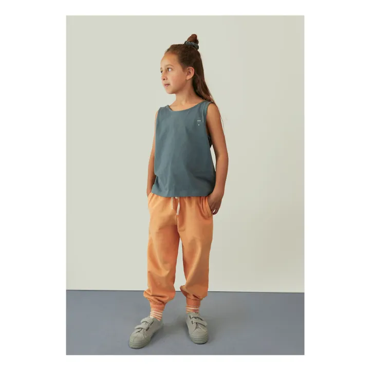 Jogger Coton Bio | Abricot- Image produit n°1