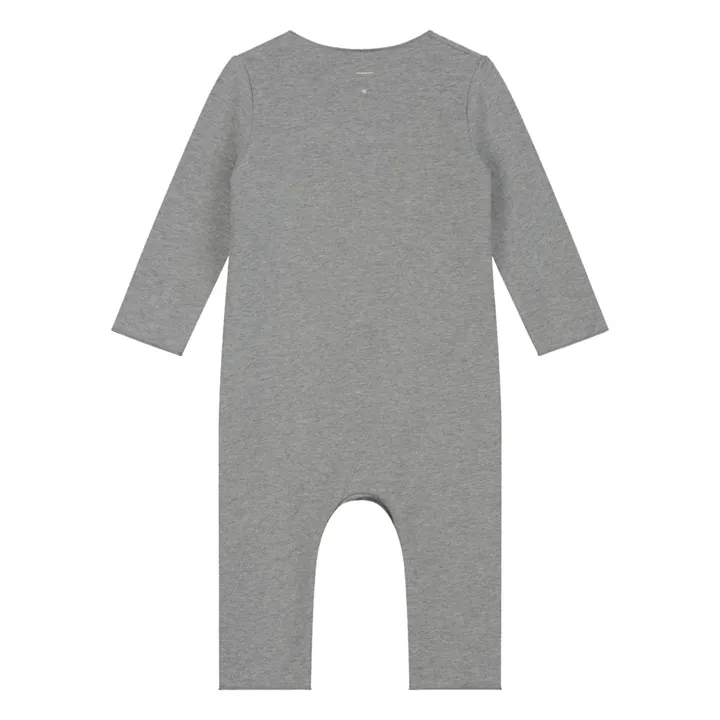 Monos de algodón ecológico | Gris Jaspeado- Imagen del producto n°2