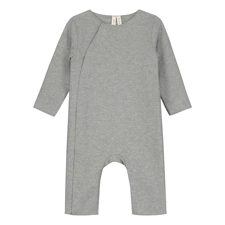 Monos de algodón ecológico | Gris Jaspeado- Imagen del producto n°0