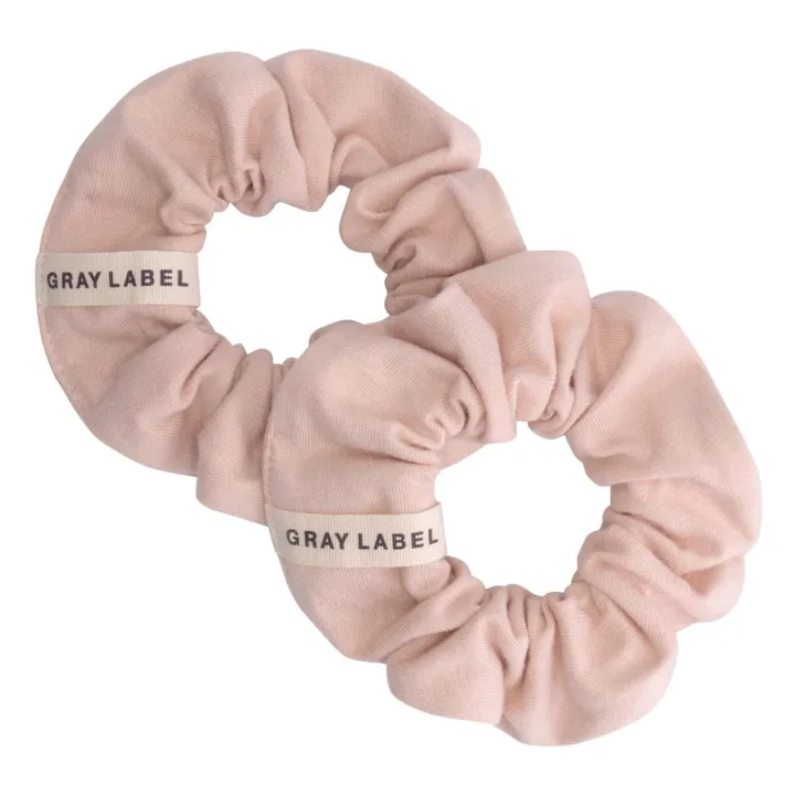 Chouchou Algodón orgánico | Rosa Pálido- Imagen del producto n°1