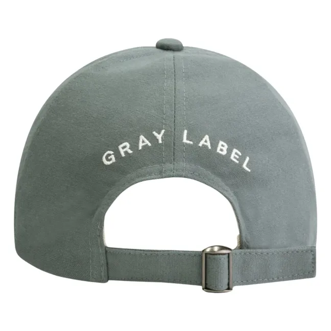 Casquette Coton Bio | Bleu gris
