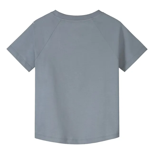 T-shirt Coton Bio | Bleu Glacier