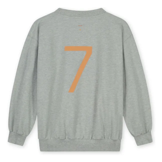 Sweat Birthday Coton Bio | Gris chiné